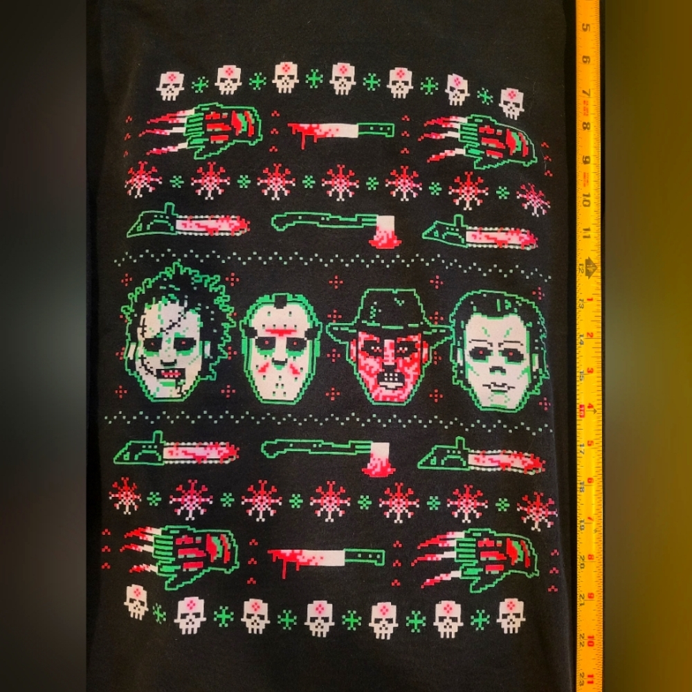 Horror Ugly Christmas Holiday Sweater (M)